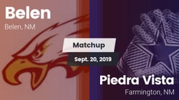 Matchup: Belen vs. Piedra Vista  2019