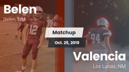 Matchup: Belen vs. Valencia  2019