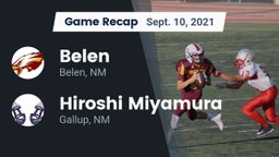 Recap: Belen  vs. Hiroshi Miyamura  2021