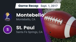 Recap: Montebello  vs. St. Paul  2017