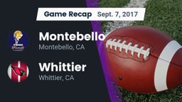 Recap: Montebello  vs. Whittier  2017