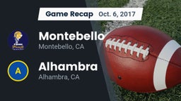 Recap: Montebello  vs. Alhambra  2017