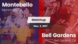 Matchup: Montebello vs. Bell Gardens  2017