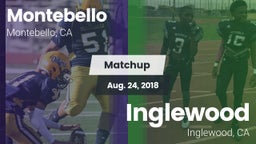 Matchup: Montebello vs. Inglewood  2018