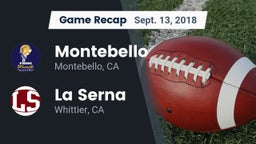 Recap: Montebello  vs. La Serna  2018