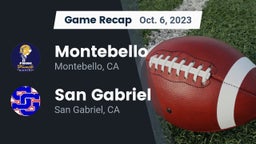 Recap: Montebello  vs. San Gabriel  2023