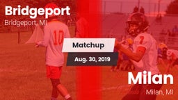 Matchup: Bridgeport vs. Milan  2019