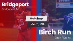 Matchup: Bridgeport vs. Birch Run  2019