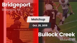 Matchup: Bridgeport vs. Bullock Creek  2019