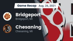 Recap: Bridgeport  vs. Chesaning  2021