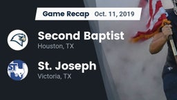 Recap: Second Baptist  vs. St. Joseph  2019