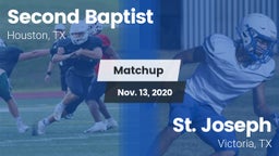 Matchup: Second Baptist High vs. St. Joseph  2020