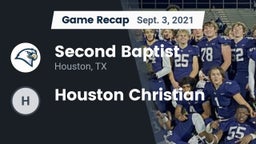 Recap: Second Baptist  vs. Houston Christian 2021
