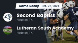 Recap: Second Baptist  vs. Lutheran South Academy 2021