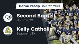 Recap: Second Baptist  vs. Kelly Catholic  2023