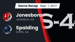 Recap: Jonesboro  vs. Spalding  2017