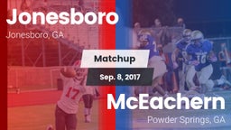 Matchup: Jonesboro vs. McEachern  2017