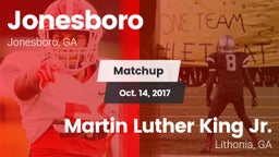 Matchup: Jonesboro vs. Martin Luther King Jr.  2017