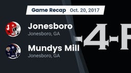 Recap: Jonesboro  vs. Mundys Mill  2017