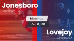 Matchup: Jonesboro vs. Lovejoy  2017