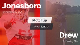 Matchup: Jonesboro vs. Drew  2017