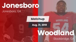 Matchup: Jonesboro vs. Woodland  2018