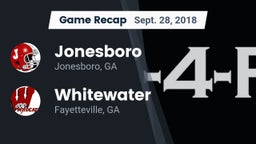 Recap: Jonesboro  vs. Whitewater  2018