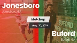 Matchup: Jonesboro vs. Buford  2019
