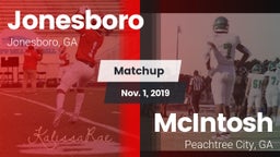 Matchup: Jonesboro vs. McIntosh  2019