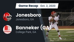 Recap: Jonesboro  vs. Banneker  (GA) 2020