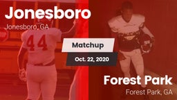 Matchup: Jonesboro vs. Forest Park  2020