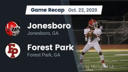 Recap: Jonesboro  vs. Forest Park  2020