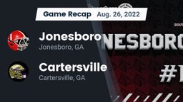 Recap: Jonesboro  vs. Cartersville  2022