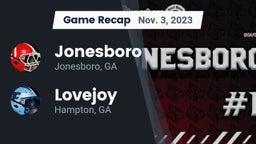 Recap: Jonesboro  vs. Lovejoy  2023