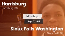 Matchup: Harrisburg vs. Sioux Falls Washington  2019