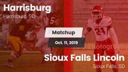 Matchup: Harrisburg vs. Sioux Falls Lincoln  2019