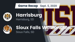 Recap: Harrisburg  vs. Sioux Falls Washington  2020