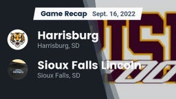 Recap: Harrisburg  vs. Sioux Falls Lincoln  2022