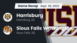 Recap: Harrisburg  vs. Sioux Falls Washington  2022