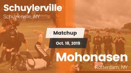 Matchup: Schuylerville vs. Mohonasen  2019