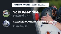 Recap: Schuylerville  vs. Coxsackie-Athens Central Schools 2021