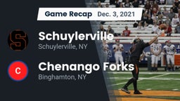 Recap: Schuylerville  vs. Chenango Forks  2021