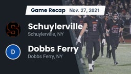 Recap: Schuylerville  vs. Dobbs Ferry  2021