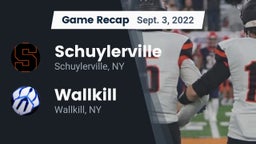 Recap: Schuylerville  vs. Wallkill  2022
