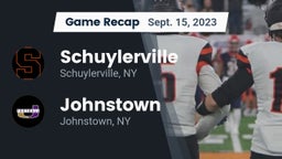 Recap: Schuylerville  vs. Johnstown  2023