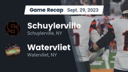 Recap: Schuylerville  vs. Watervliet  2023