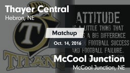 Matchup: Thayer Central vs. McCool Junction  2016