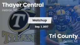 Matchup: Thayer Central vs. Tri County  2017