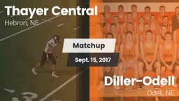 Matchup: Thayer Central vs. Diller-Odell  2017