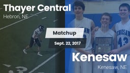 Matchup: Thayer Central vs. Kenesaw  2017